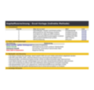Kapitalflussrechnung Excel Vorlage HGB | Cashflow Statement Template | Automatis